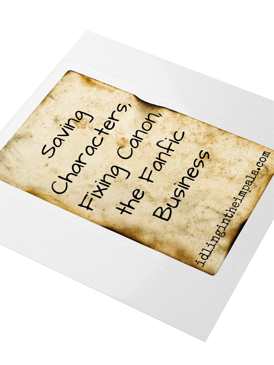 Fic Writer's Motto Sticker product image (3)