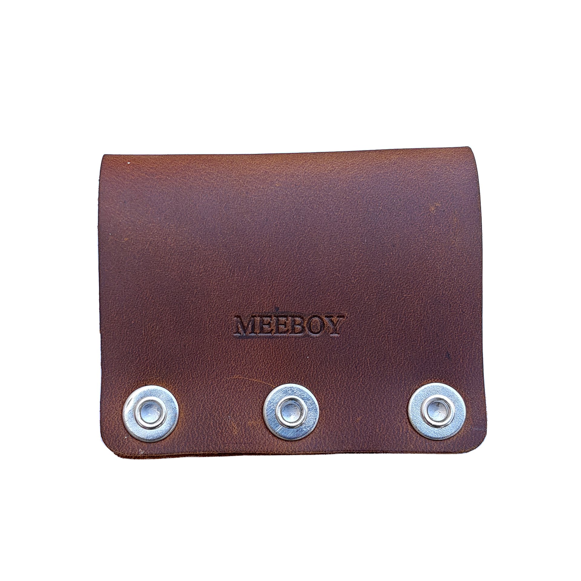 MEEBOY Handmade Leather Tape Measure Holder for Belt, Leather Tape Measure hoslter with Solid Aluminum Rivets product image (3)