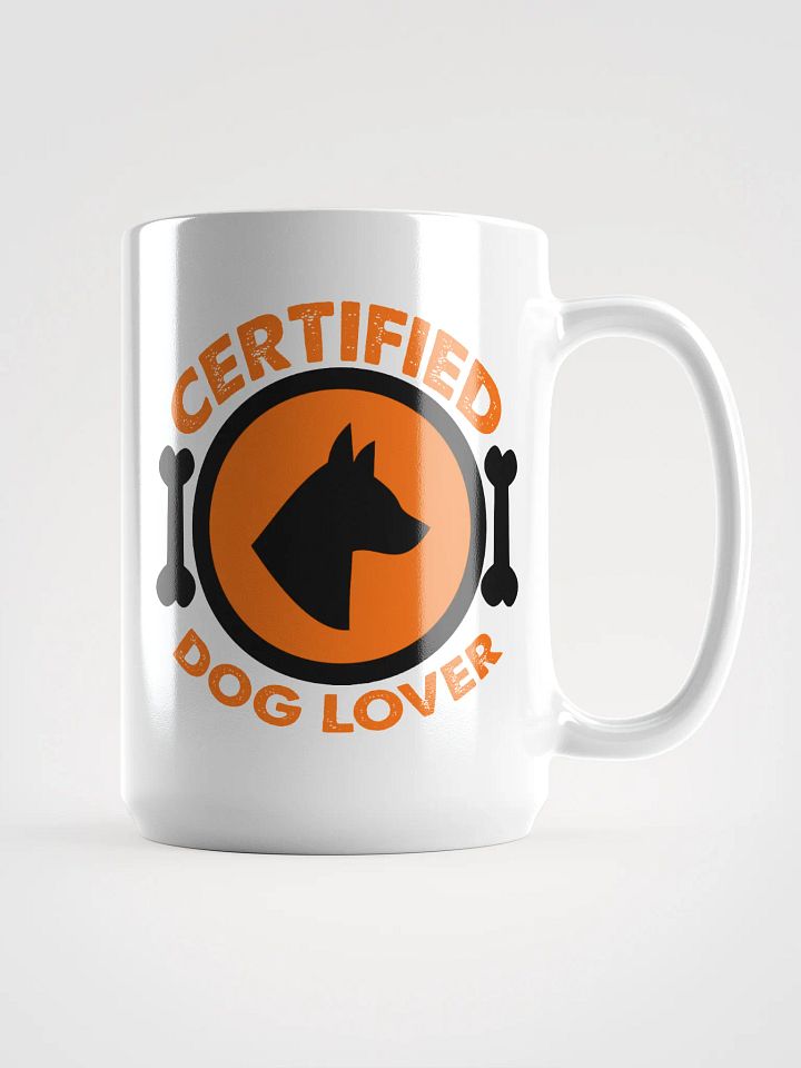 Certified dog lover - mug product image (1)
