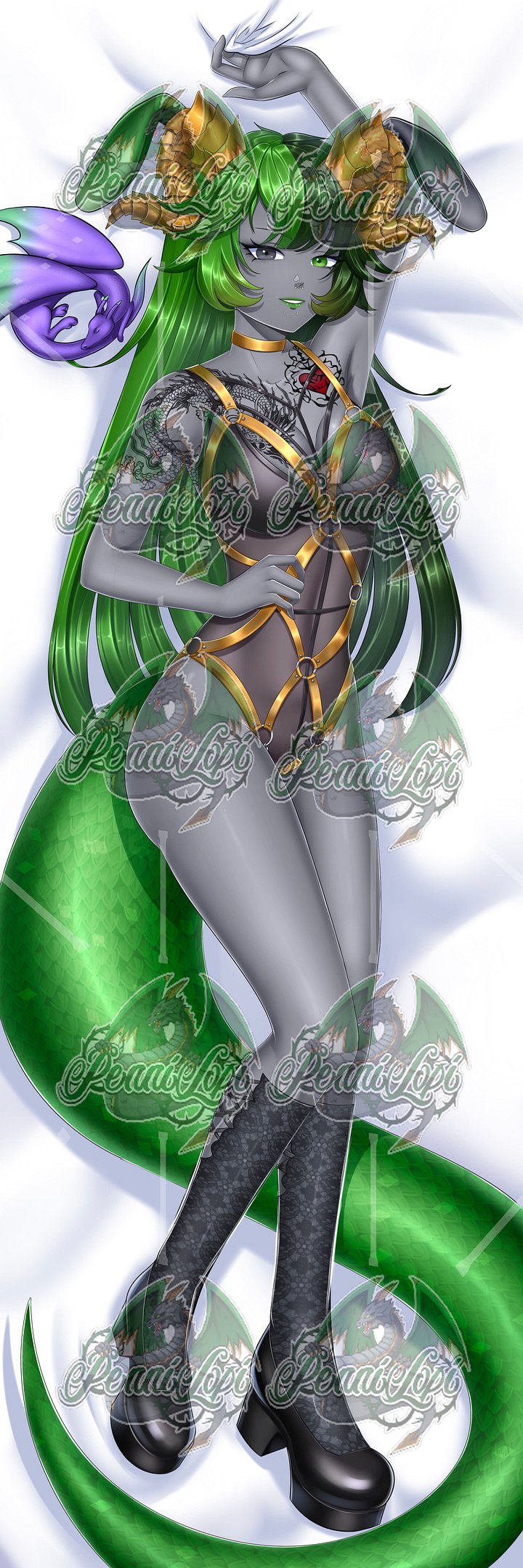 Monster Movie Body Pillow Keychain product image (2)