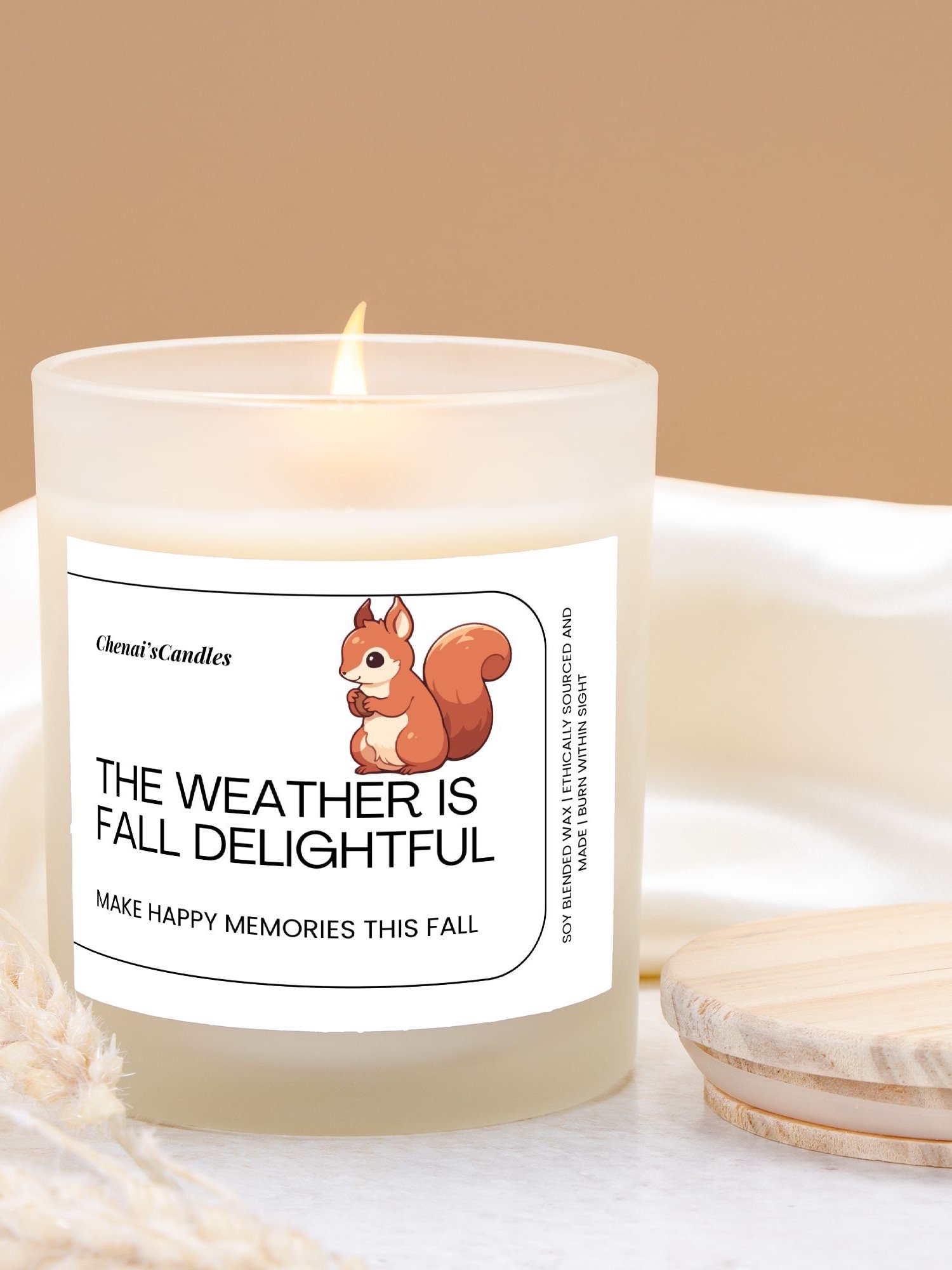 Fall Frosted Candle product image (4)