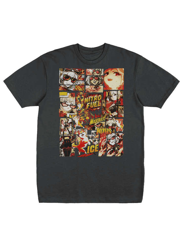 Premium Heavyweight BURNICE! Nitro-Fuel T-shirt Design Zenless Zone Zero product image (4)