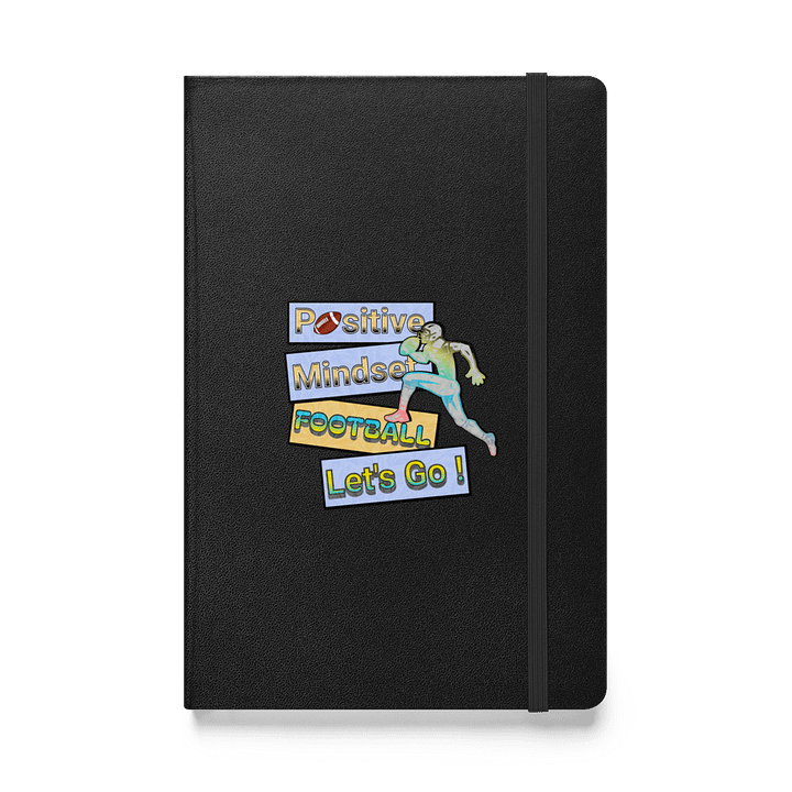 Positive Mindset Football Hardcover Journal product image (1)