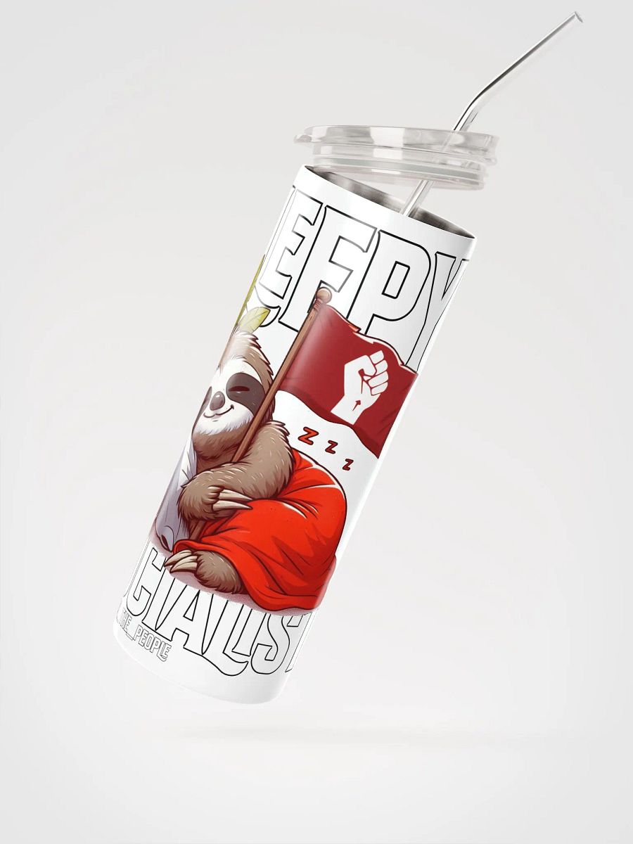 Pris Sleepy Socialist STAINLESS STEEL TUMBLER product image (2)