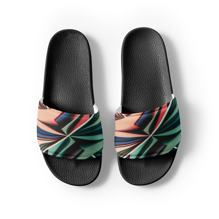 Graphic Grove Women's Slides: Abstract Colourful Designs for Ultimate Beach and Pool Comfort product image (4)