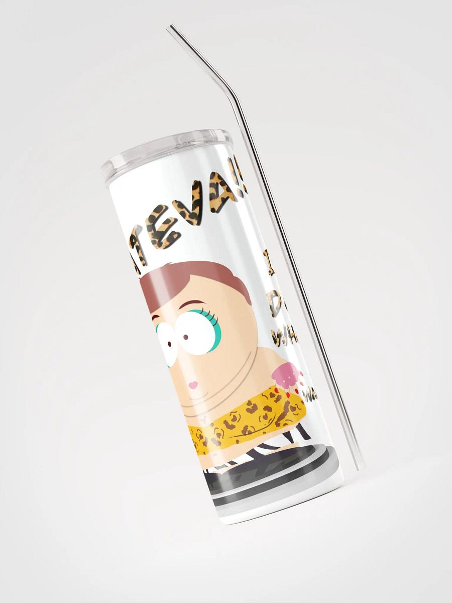 Out-Of-Control Cartman Tumbler+Straw product image (3)