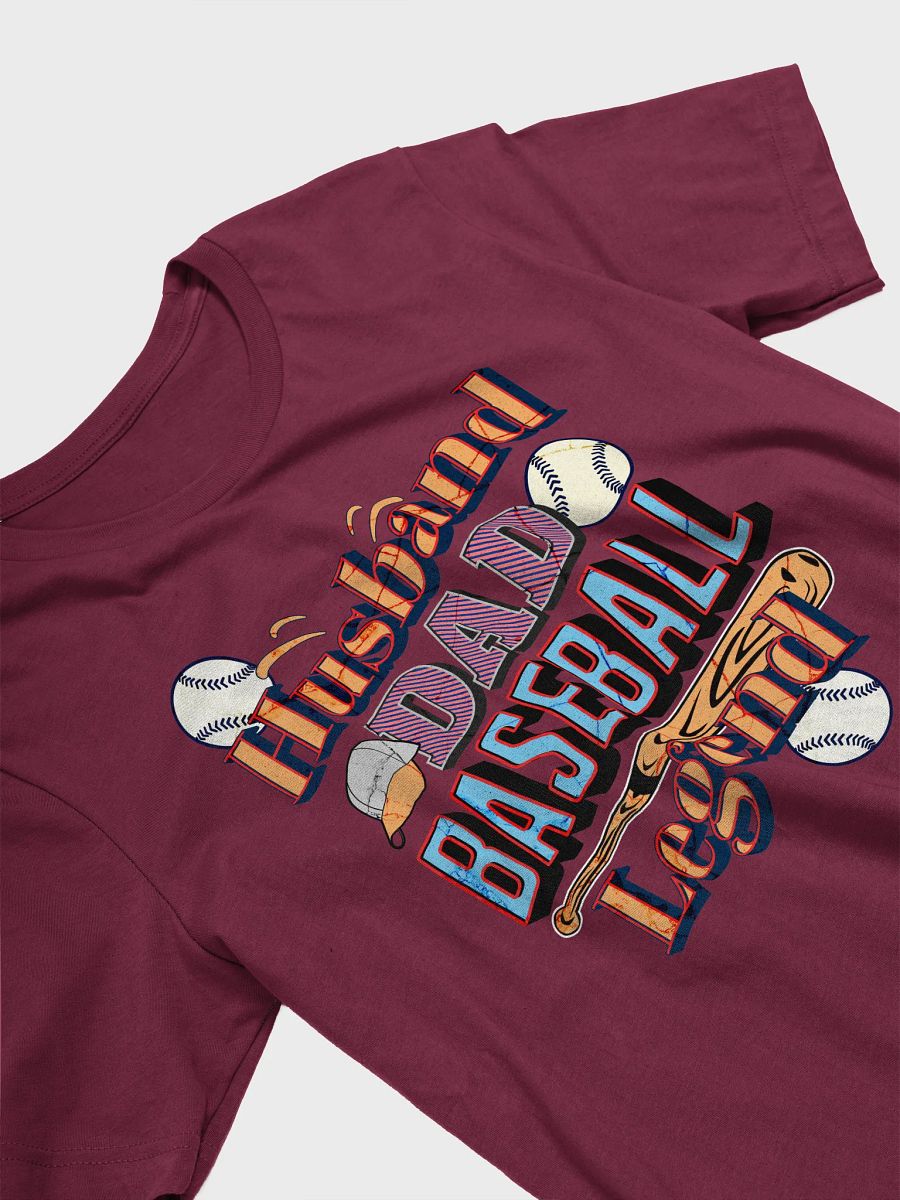 Husband Dad Baseball Legend Sporty T-Shirt product image (5)