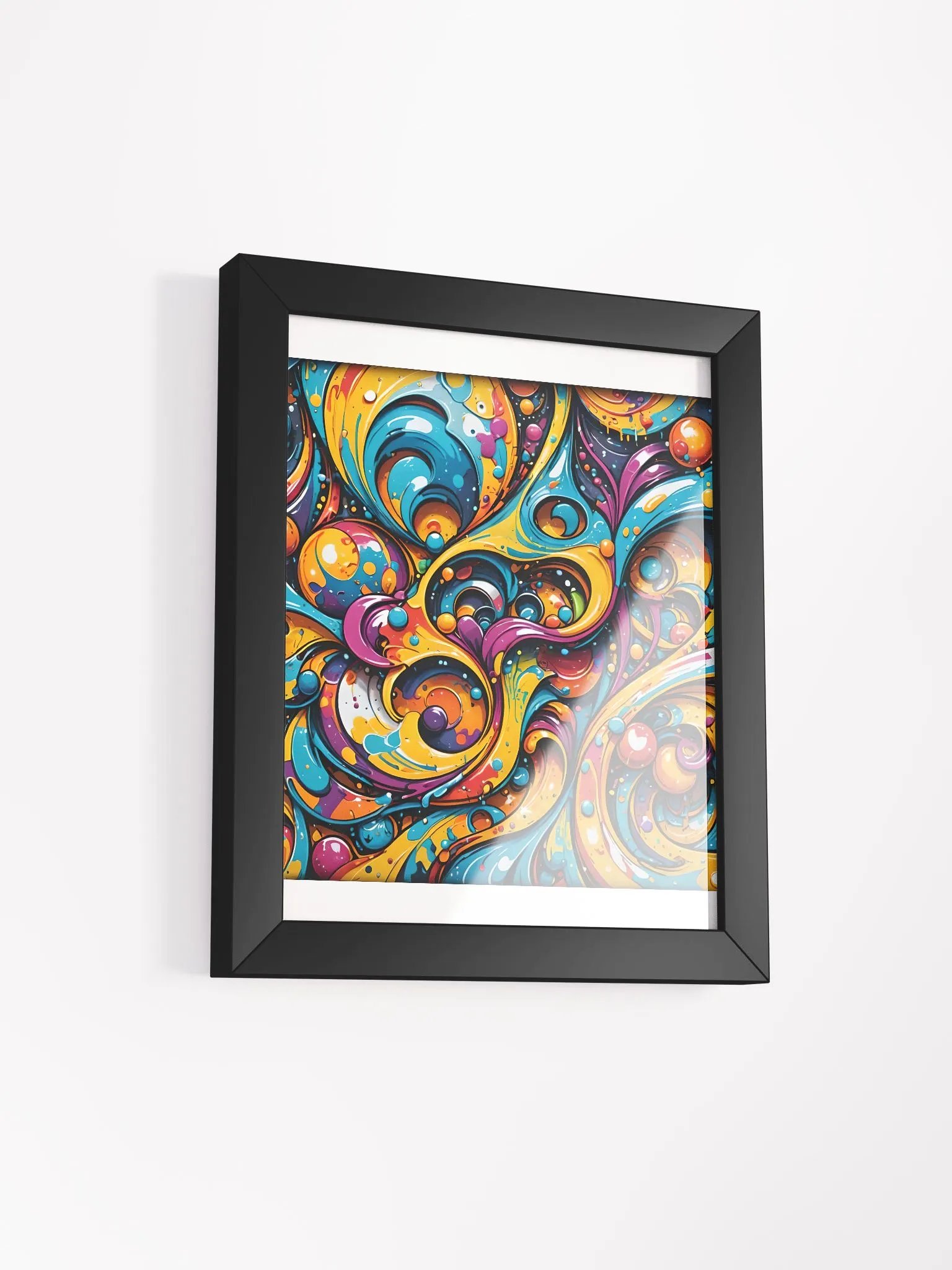 Vibrant Matte Poster in Ayous Wood Frame product image (2)