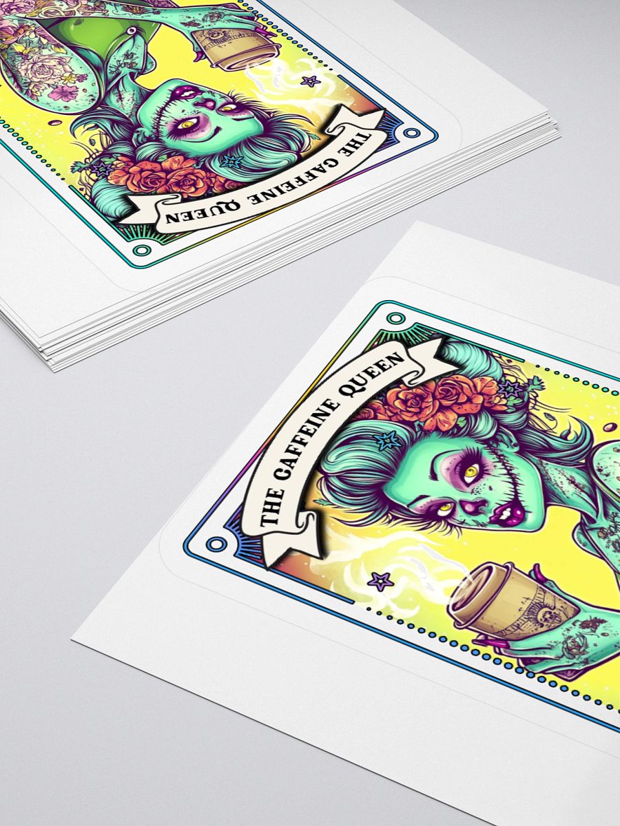 Zombabes: The Caffeine Queen Sticker product image (11)