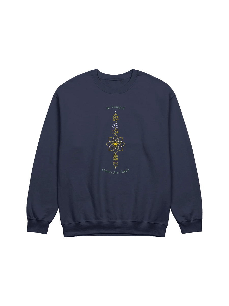 Be Yourself Others Are Taken Gold Geometric Sweatshirt product image (1)