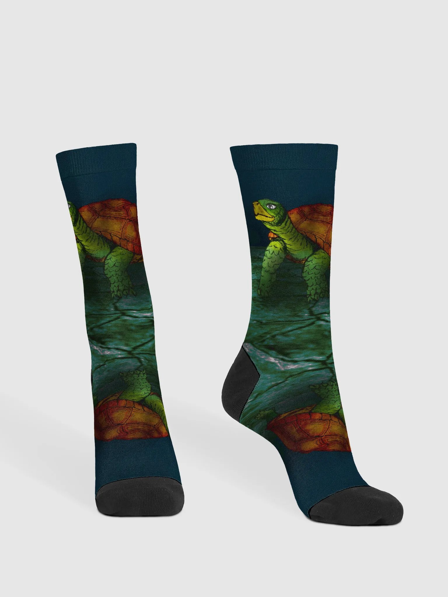 A Turtle's Blessing Sustainable Crew Socks product image (2)