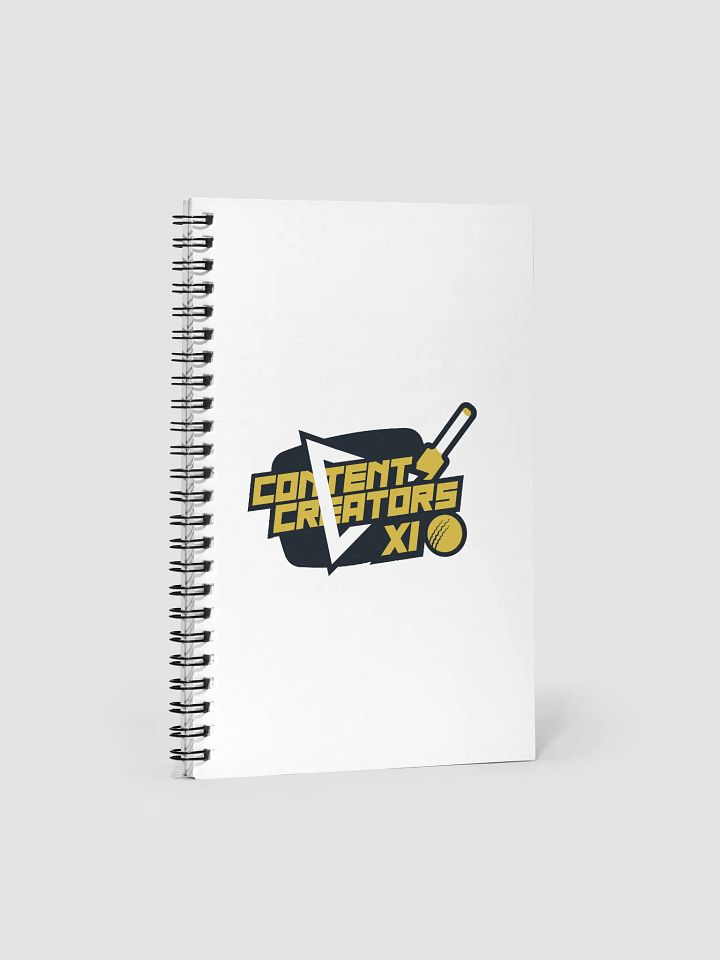Content Creators XI Spiral Notebook - White product image (1)