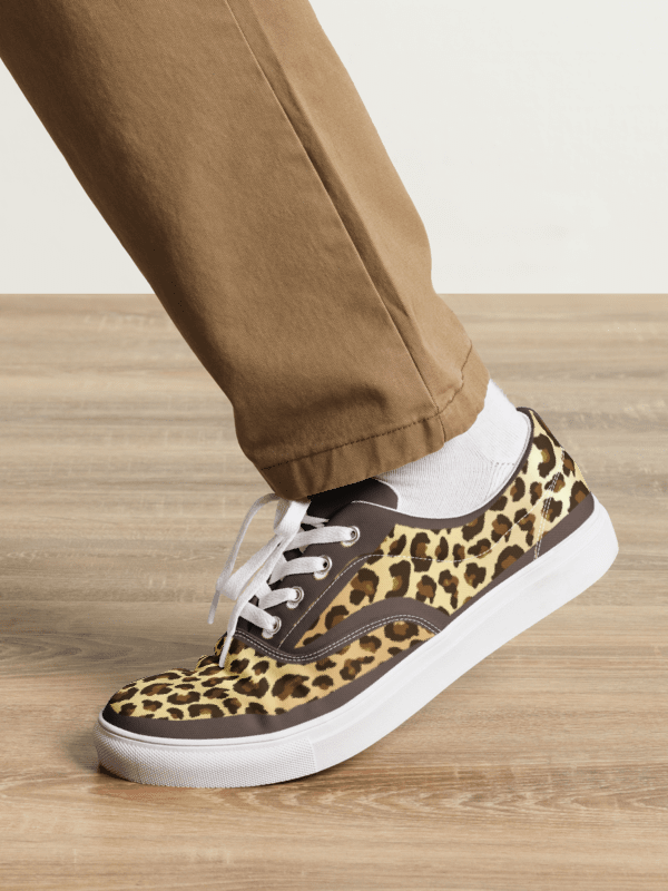 Wild Leo | Men's Lace-Up Canvas Shoes product image (5)