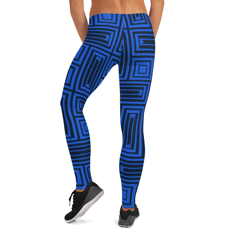 Symmetry Blue All-Over Leggings product image (12)