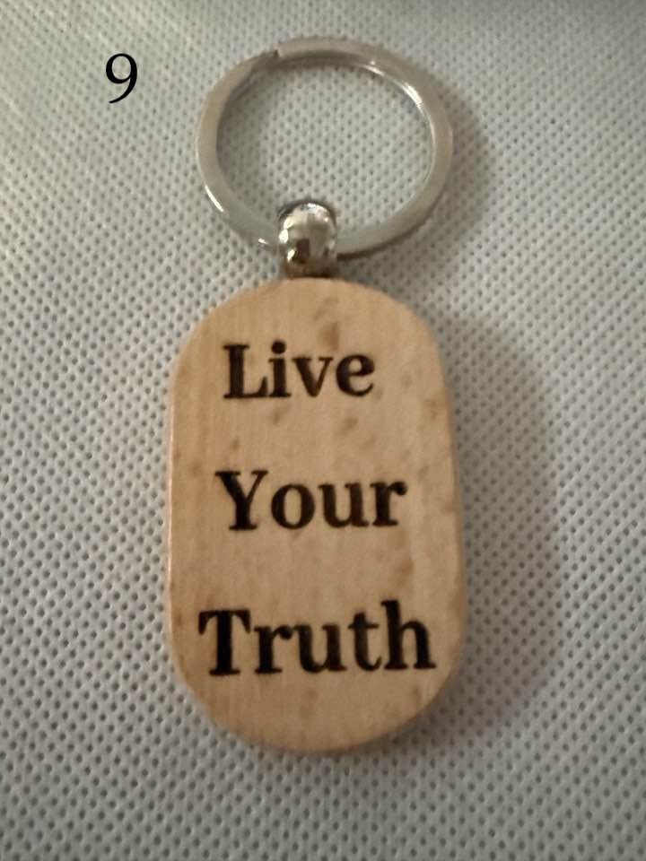 LGBTQ+ Wooden Engraved Keychains | Pride, Love & Identity Designs | Handmade & Meaningful (2) product image (9)