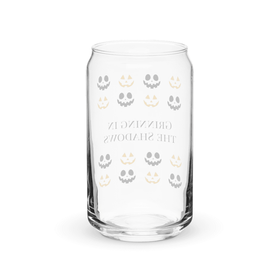 Grinning Jack-O'-Lantern Can-Shaped Glass product image (10)