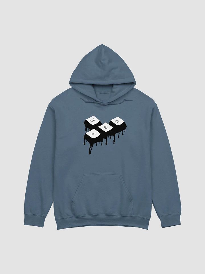 Women Hoodie - WASD B&W Drip Keys product image (1)