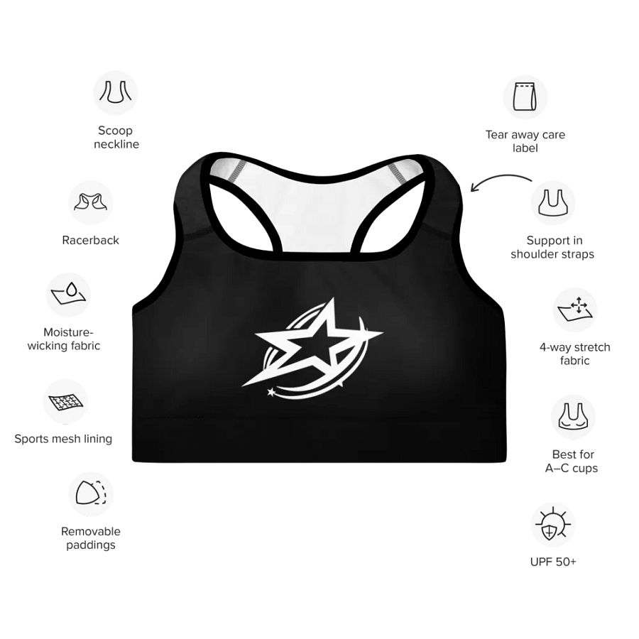 IM A STAR SPORTS BRA product image (3)