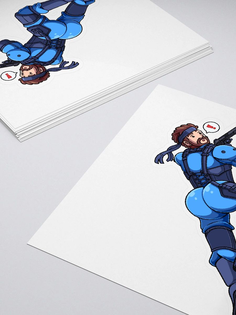 Solid Snake Sticker | Metal Rear Solid Collection product image (4)