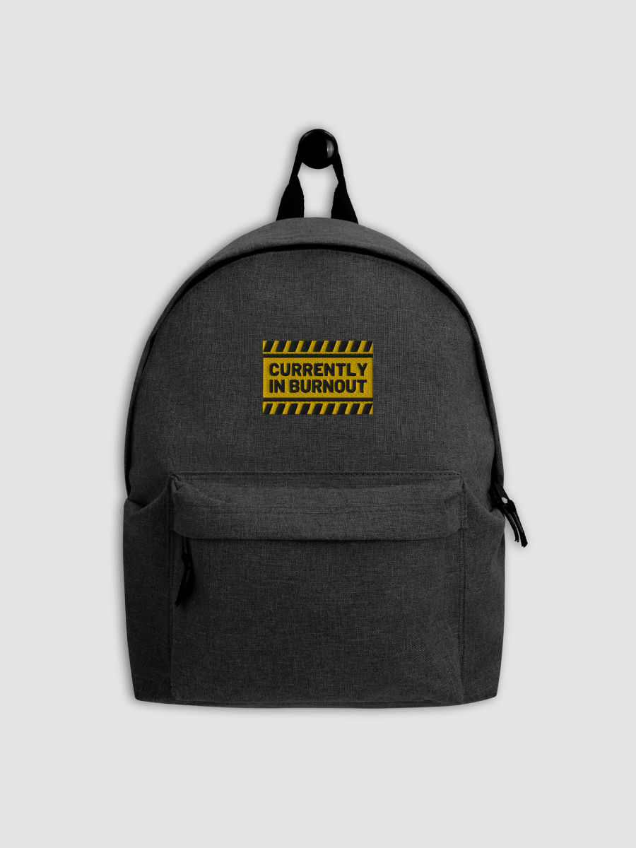 CURRENTLY IN BURNOUT backpack product image (2)