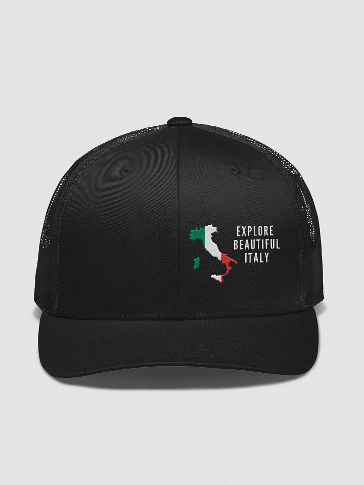 Italia Flag Trucker Hat product image (2)