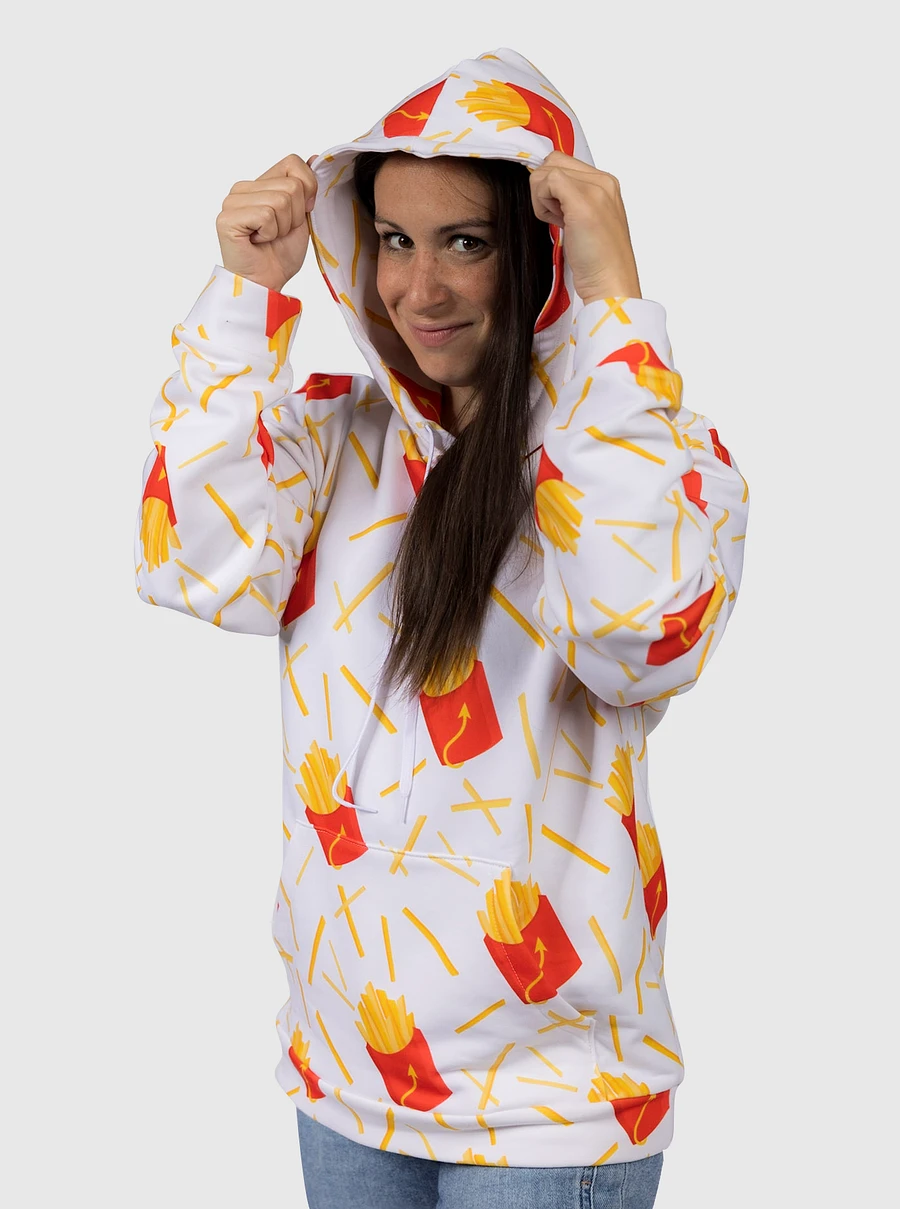 French Fries Allover Print Unisex Hoodie product image (5)