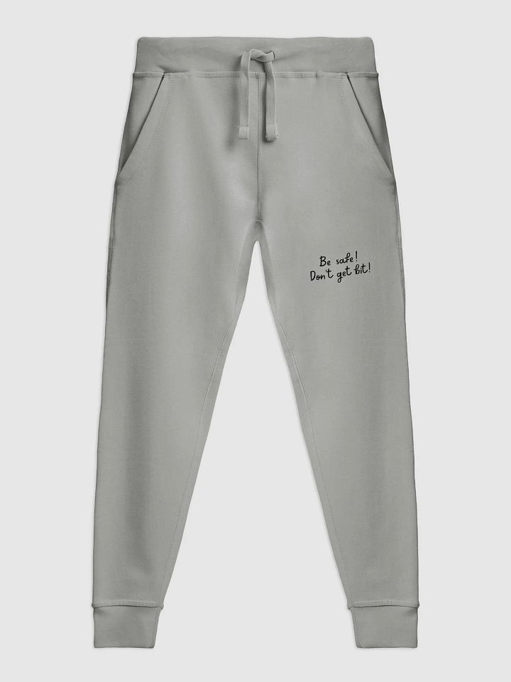 Be Safe Don't Get Bit Joggers - Black product image (1)