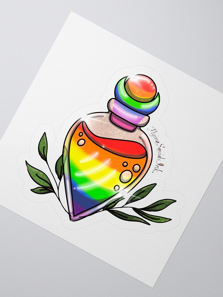 Rainbow Pride Potion- Sticker product image (2)
