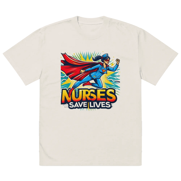 Superhero Nurse Saves Lives T-Shirt product image (14)