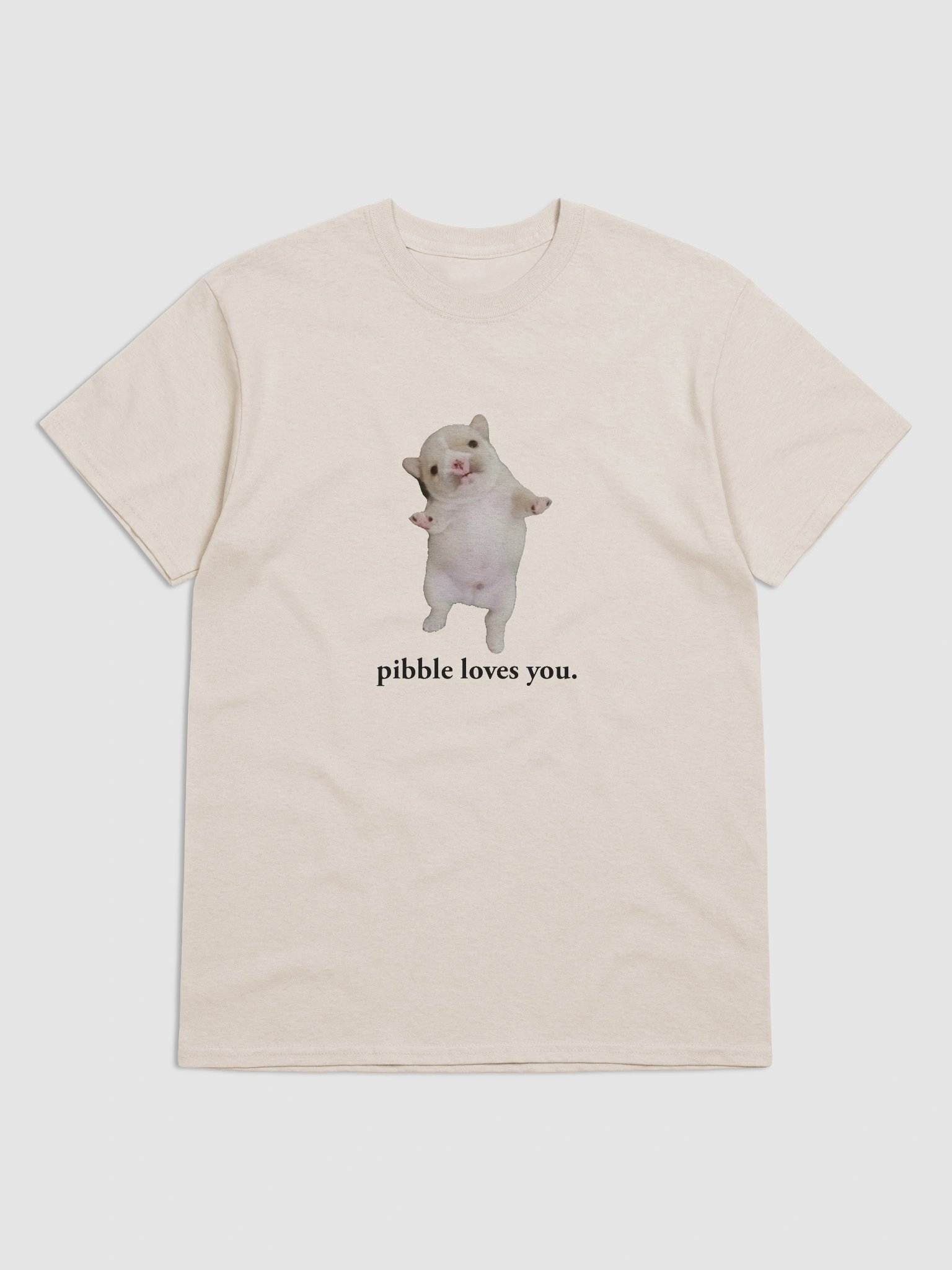 pibble loves you. (tee shirt) - light colors product image (1)