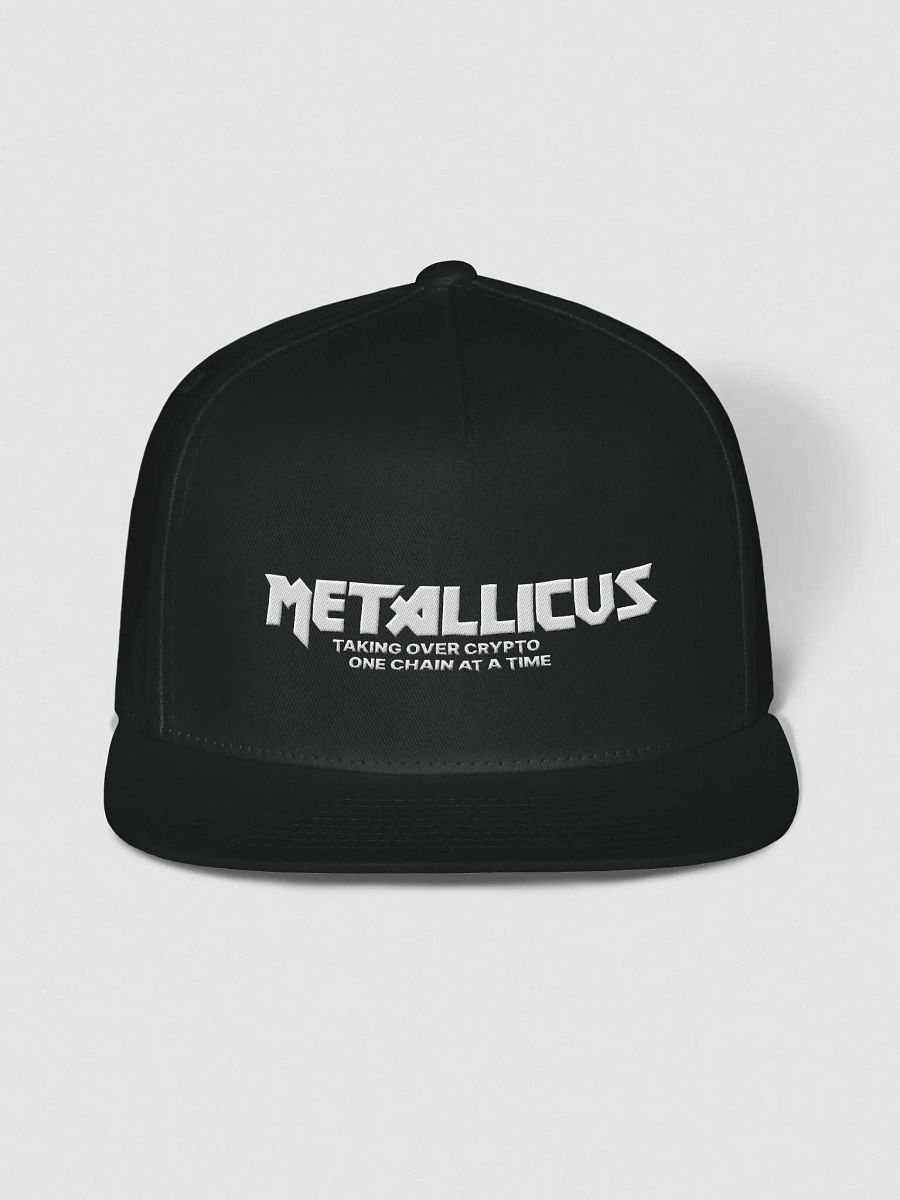 THE UNOFFICIAL METALLICUS TRUCKER HAT [BLACK / RED] product image (2)