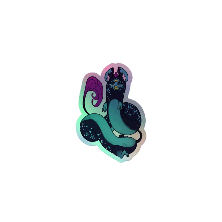 Long Furby Ramaea - Holo Sticker product image (1)