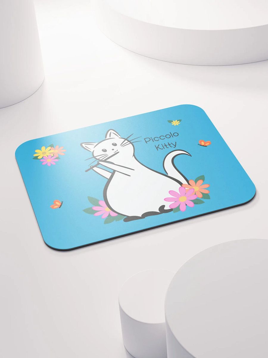 Flute Kitty Mouse Pad - Piccolo product image (4)