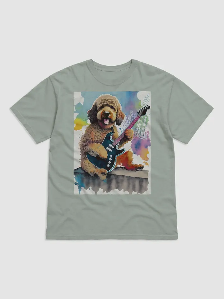 Music Makes You Move: Labradoodle Electric Guitar Tee product image (4)