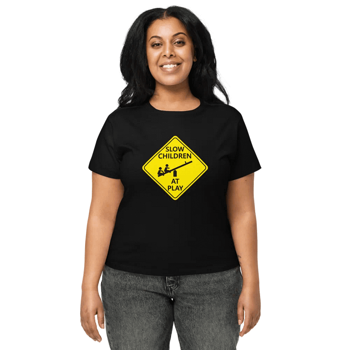 SLOW | Women's | Cotton Heritage High-Waisted Tee product image (1)