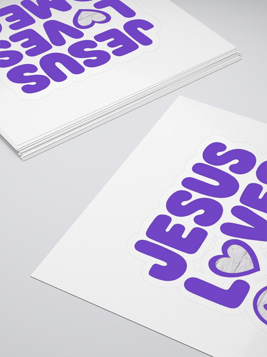 Purple Love Sticker Set product image (4)