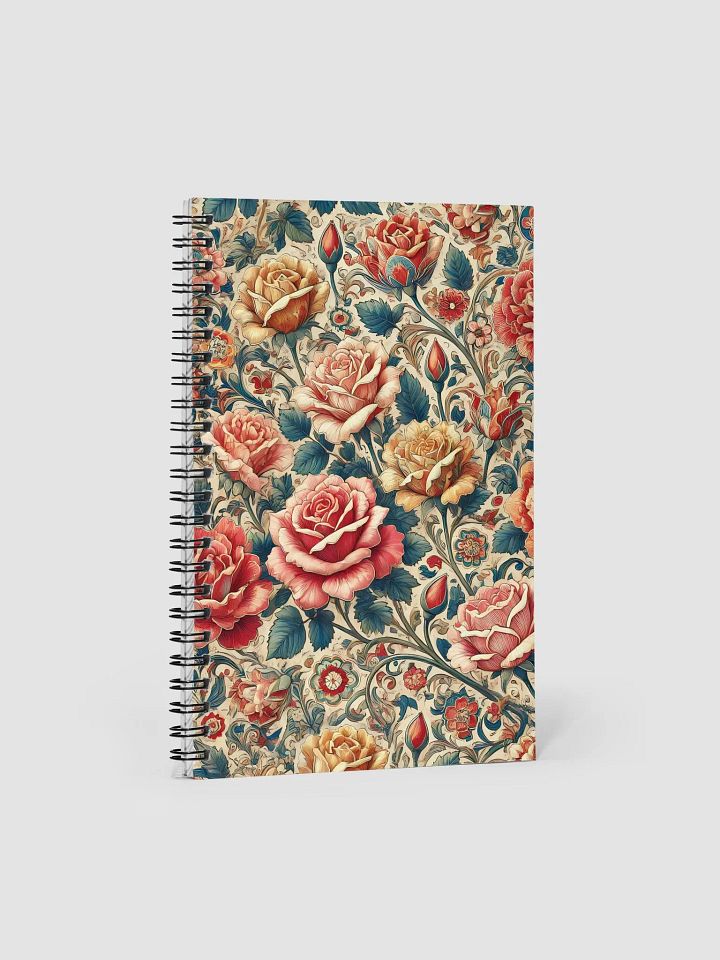 Royal Floral Spiral Notebook product image (1)