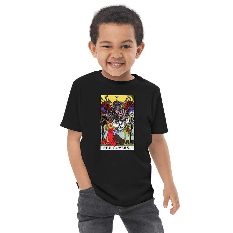 Piggy and Kermit Lovers Tarot Card Toddler Shirt product image (9)