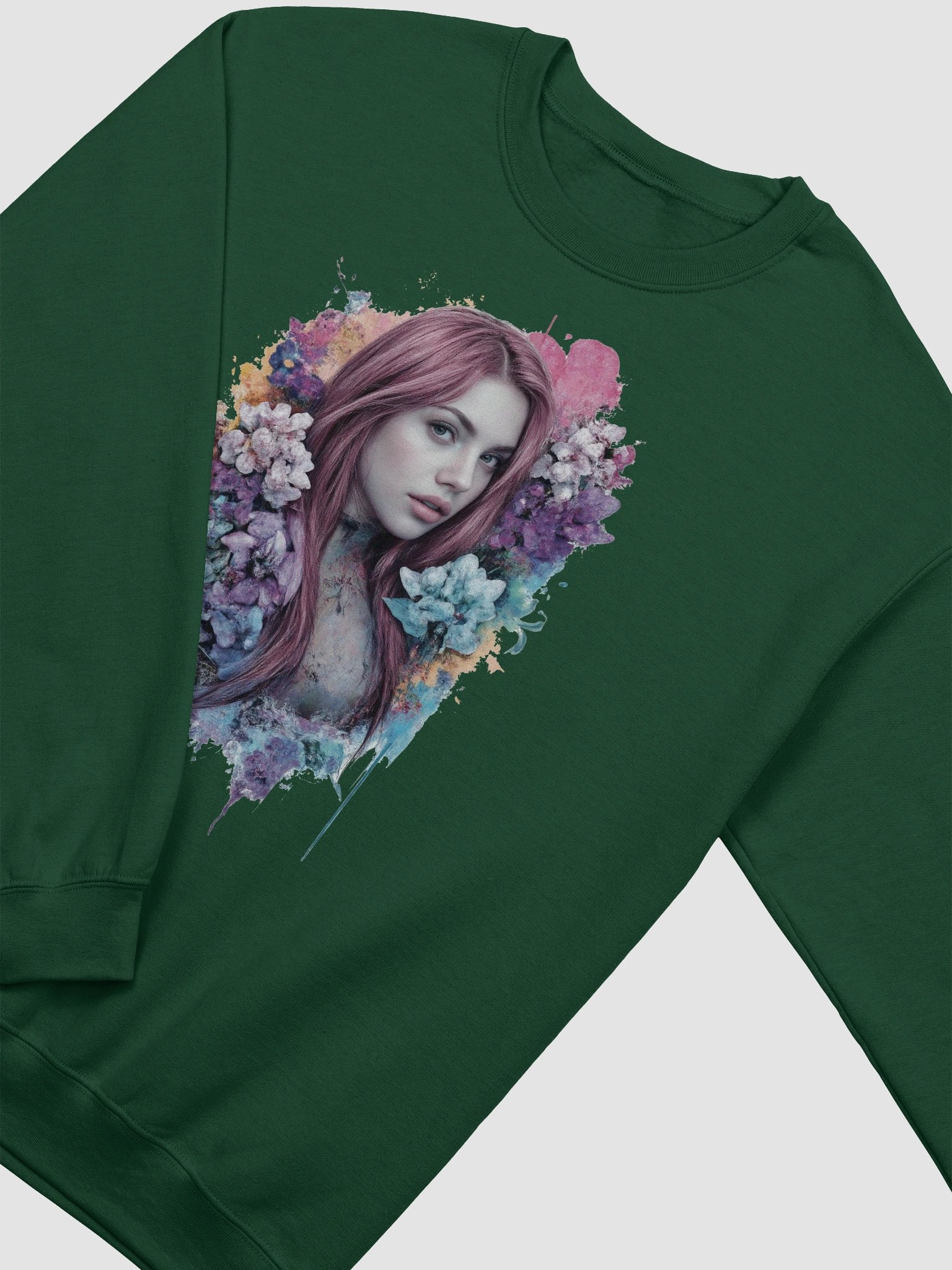 Fantasy Blooms Crewneck Sweatshirt product image (29)