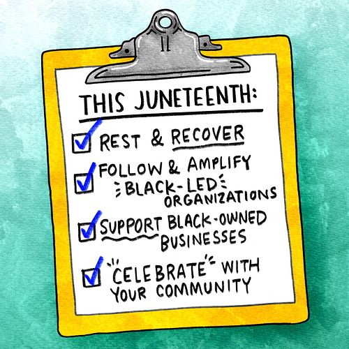 Juneteenth is a day dedicated to uplifting the freedom, humanity, beauty, and contributions of the Black community.

Today, t...