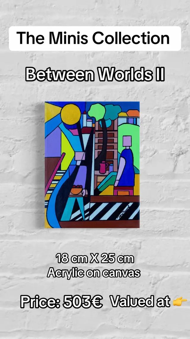 #art #homedecor #colorfulart #smallpainting #artforsalebyartist 