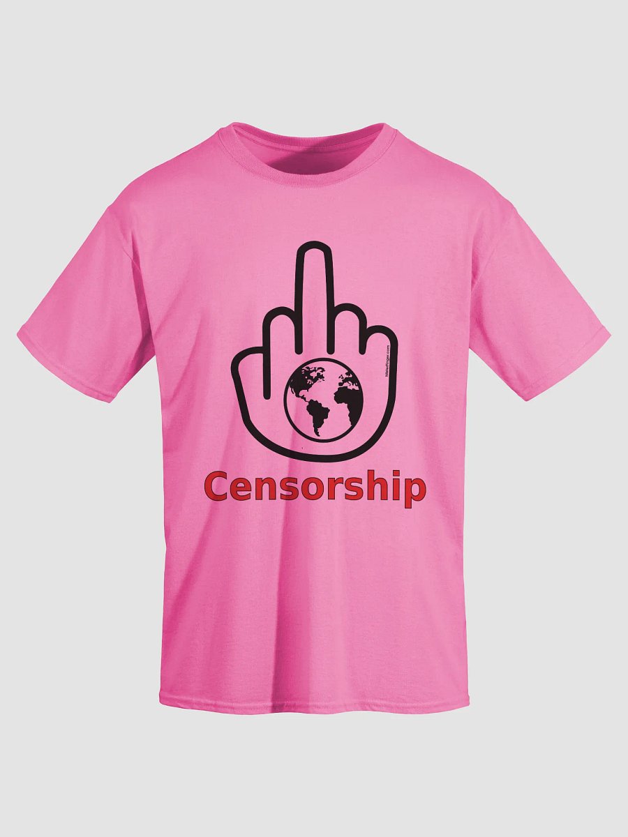 Gildan Heavyweight Tee-MisterFinger-Censorship-B product image (1)