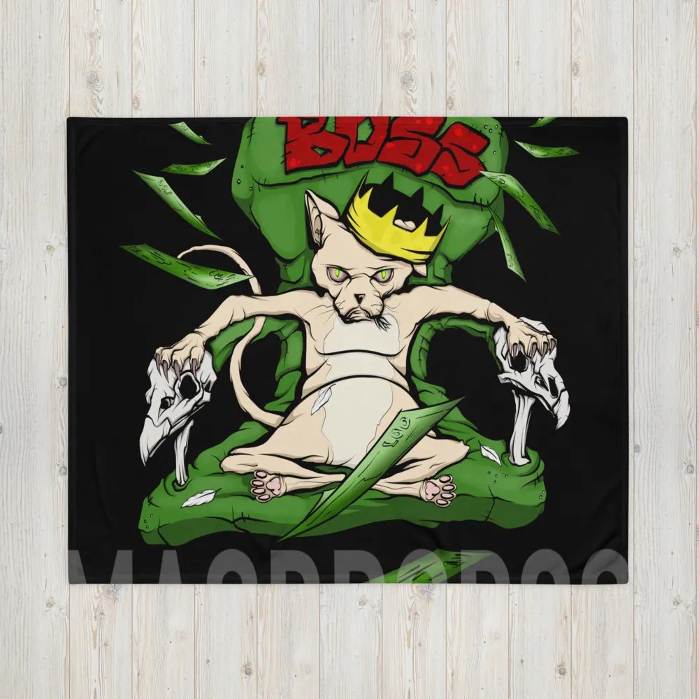 “The Boss” Throw Blanket product image (16)