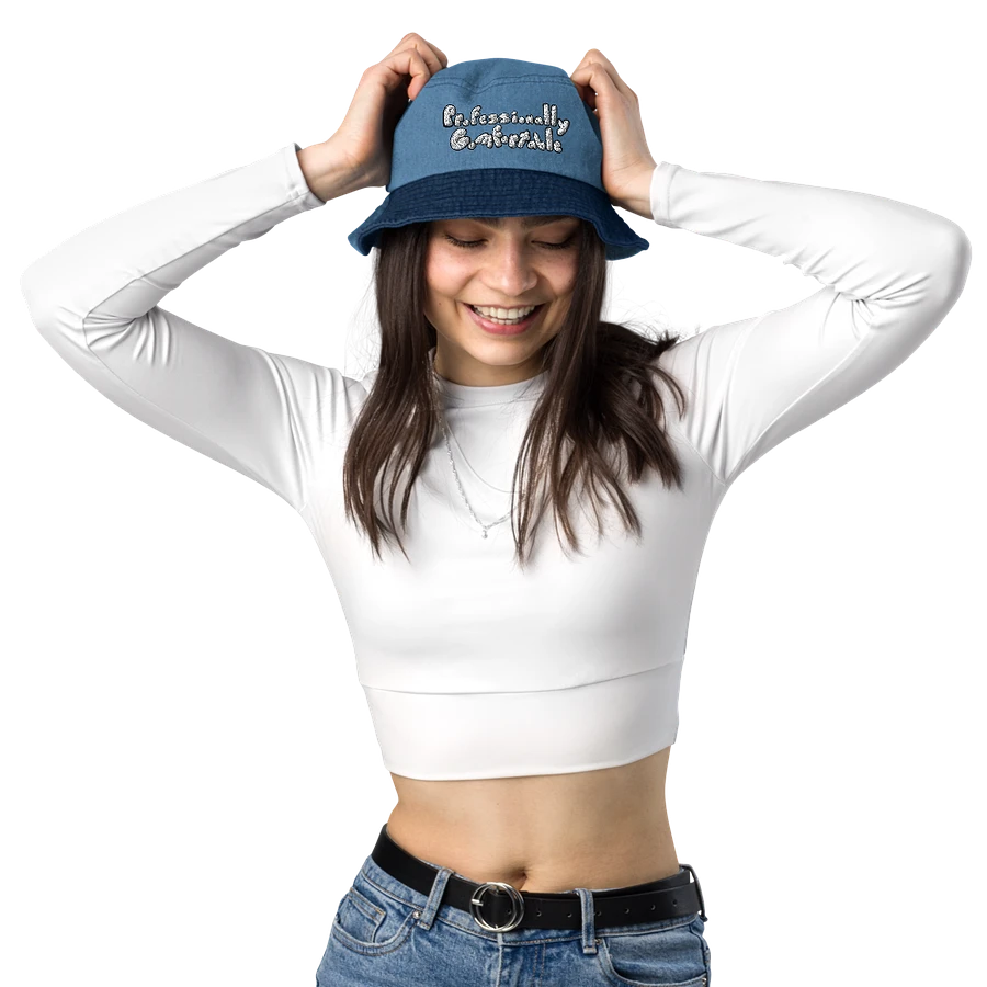 Professionally Comfortable Denim Bucket Hat product image (12)