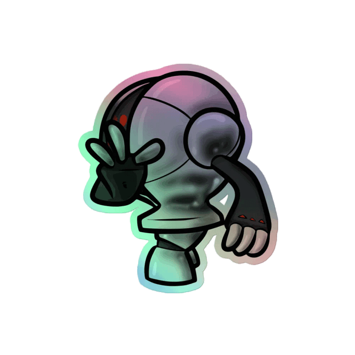 Premium Jamirosteel Holofoil Sticker product image (2)