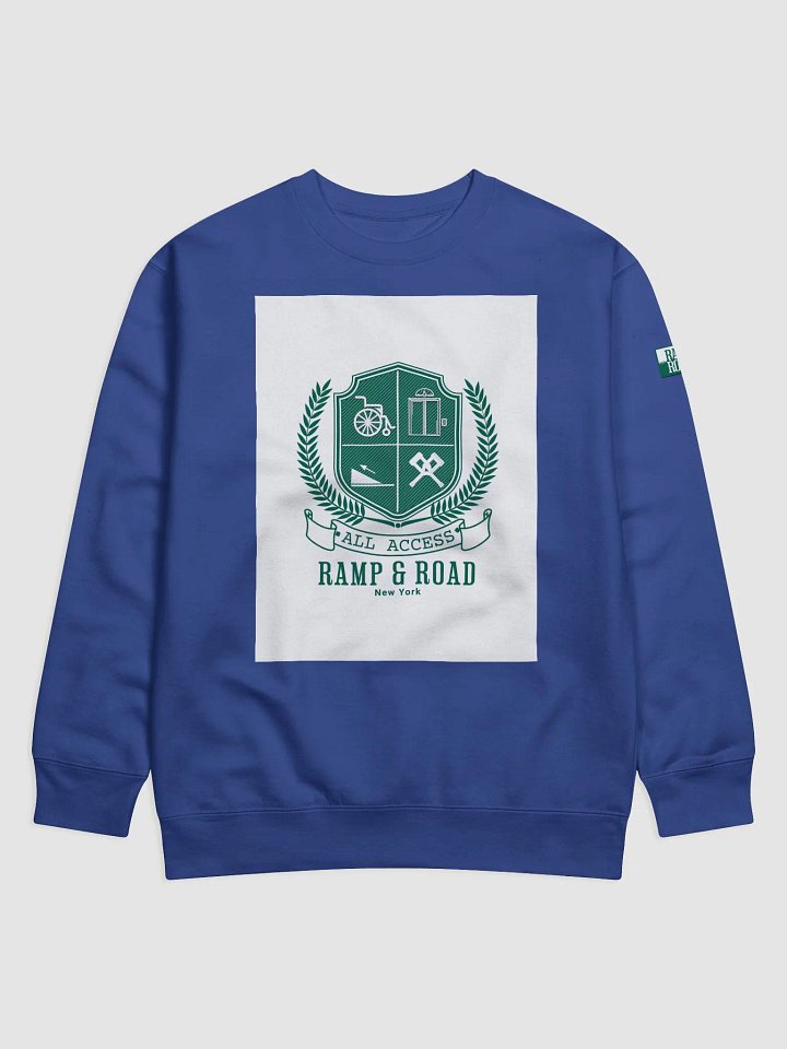Premium Sweatshirt featuring stylish Ramp x Road logo product image (33)