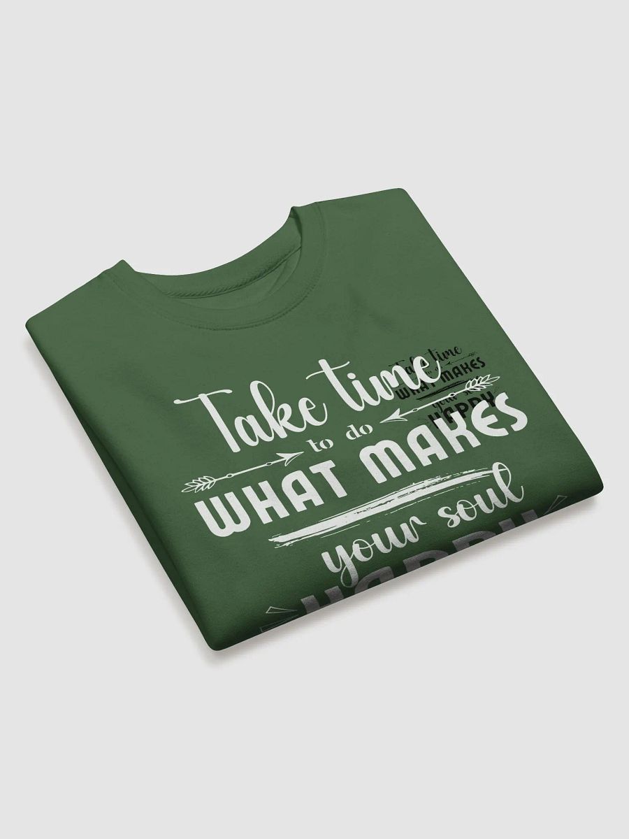 Make Your Soul Happy Heritage Premium Sweater - Dark product image (3)