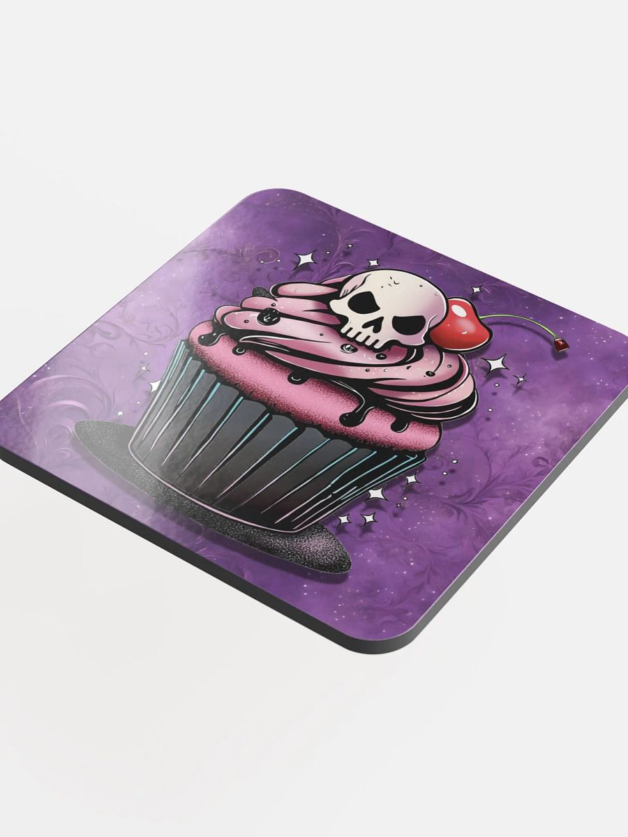 Deadly Desserts Cork Coaster - Cupcake product image (4)