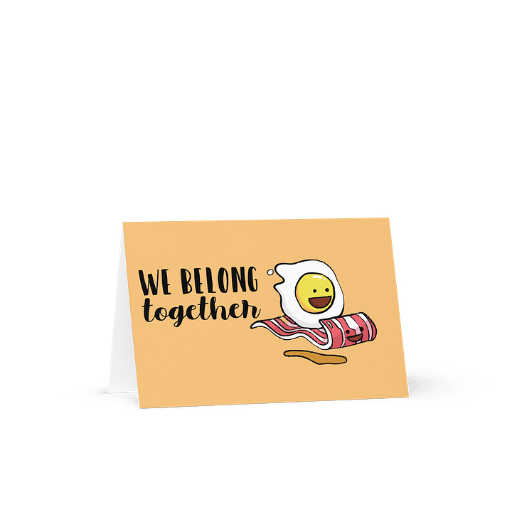 We belong together Greeting Card product image (1)