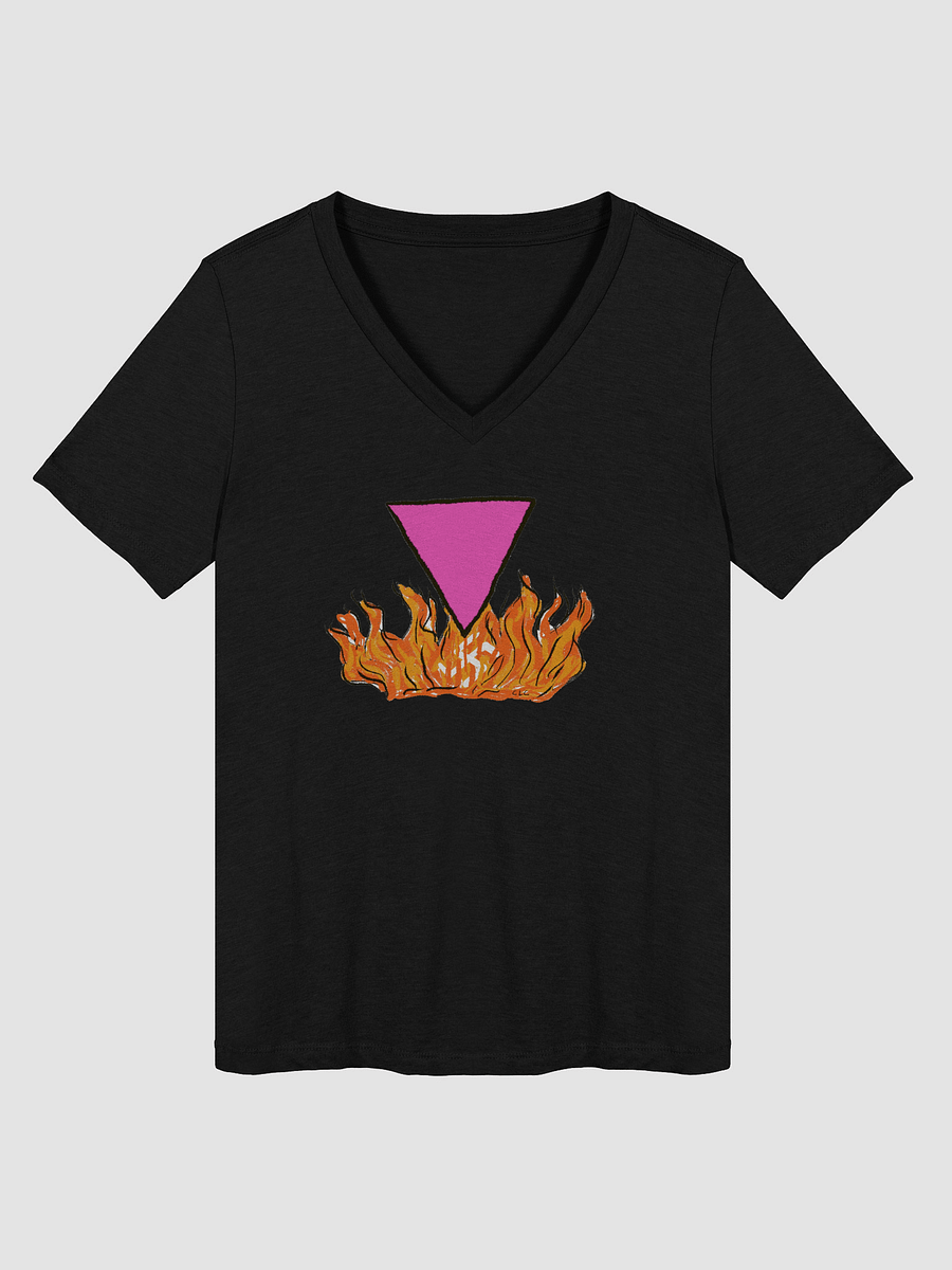 Burn It All Down Relaxed V-Neck Tee product image (11)